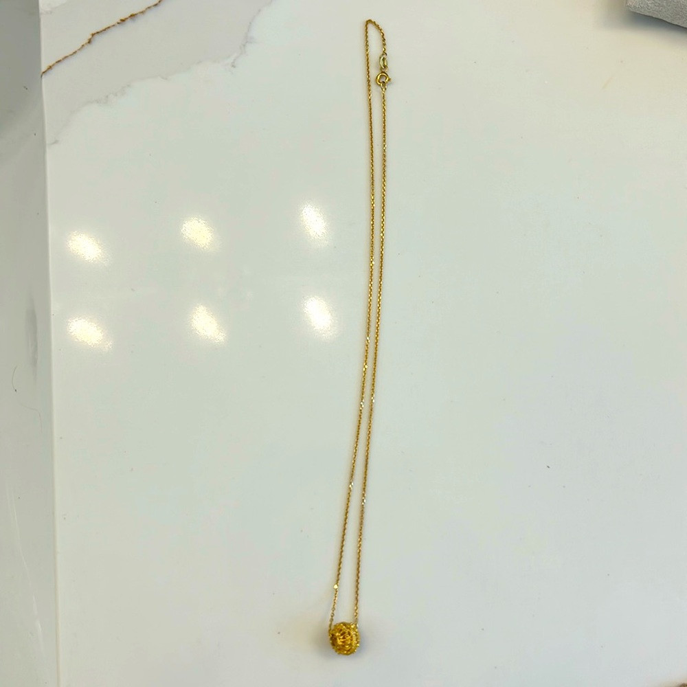 Gold necklace from Croatia